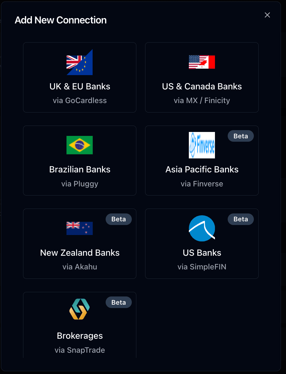 Linking your bank in Pluggy MEU